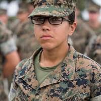 Staff Sgt. Tatiana Wright, fuel maintanace chief, Marine