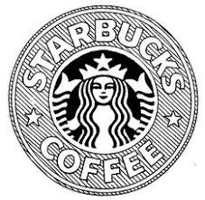 Starbucks Logo Drawing Tumblr Black And White Coffee Starbucks Drawing Starbucks Illustration Starbucks Art