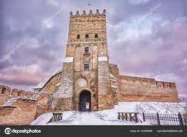 Medieval Castle City Lutsk Ukraine Winter Stock Photo By C Biktop 223468646