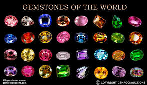 A List Of Precious And Semi Precious Gemstones And Their