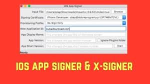 This is what you will use to sign apps for your signing service. X Signer And App Signer Install And Sign Ipas Apps Debs And Xcarchive Packages Macos Youtube