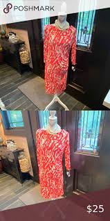 Dressbarn Orange Dress Very Good Condition In 2020 Orange Dress Dresses Dress Barn Dresses