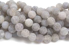 Gray Dragon Vein Agate Grey Frosty Gemstone Beads Agate Etsy Gemstone Beads Wholesale Gemstone Beads Beautiful Beads