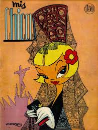 Pin By Fatimaakain On Dibujos Cartoonist Girl Cartoon Vintage Illustration