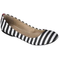 Black And White Striped Flats Black White Stripe Mossimo Flats Target Scrunch Ballet Flats Black And White Flats Gold Ballet Flats