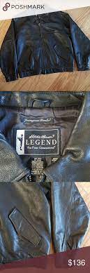 Eddie Bauer Legend Journeyman Bomber Leather Coat Leather Coat Eddie Bauer Jacket Eddie Bauer