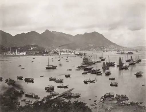 19th Century Hong Kong Island Print. Art Prints, Posters & Puzzles from Mary Evans