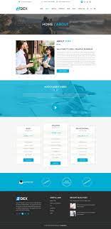 Zdex Multipurpose Business And Agency Template Business Template Free Icon Fonts Start Up Business