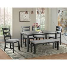 Maybe you would like to learn more about one of these? Picket House Furnishings Kona Gray 6pc Dining Set Table Four Chairs Bench On Sale Overstock 25561043