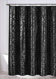 Duck River Textile Juno Geometric Shower Curtain Black Nordstrom Rack Black Shower Curtains Geometric Shower Curtain Shower Curtain
