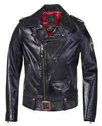 525sj Sailor Jerry X Schott Nyc Motorcycle Jacket Chic Biker Jacket Leather Jacket Men Jackets