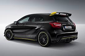 Mercedes A 45 Amg Et Cla 45 Amg Serie Speciale Yellow Night Edition