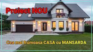 Alei imbracate in piatra, sistem de irigatii, gratar si piscina cu sistem de incalzire prin panouri solare. Proiect De Casa Cu Mansarda De Nota 10 Youtube