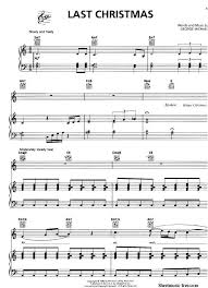 Last Christmas Sheet Music George Michael Christmas Sheet Music Sheet Music Piano Sheet Music Free