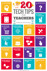 Top 20 Tech Tips For Teachers Classroom Technology Educational Technology Education Quotes For Teachers