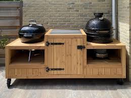 dubbel bbq meubel buitenkeuken buitenkeukens meubels