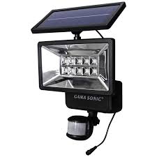 Motion Sensor 12 H Black Outdoor Led Solar Security Light 1j282 Lamps Plus