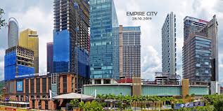 The ambitious rm5 billion empire city damansara (ecd1) project that was launched in 2011 by mammoth empire holding sdn bhd (meh) may finally see light at the end of the tunnel, if things go as planned for its joint venture (jv) with exsim group. Empire City Petaling Jaya Damansara Perdana U C Page 34 Skyscrapercity