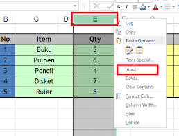 Check spelling or type a new query. Cara Menambahkan Kolom Dan Baris Di Excel Latihanexcel Com