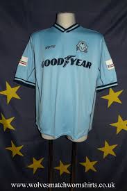 Shirt trikot camiseta jersey maglia kit! Wolverhampton 2000 01 Auswarts Trikot