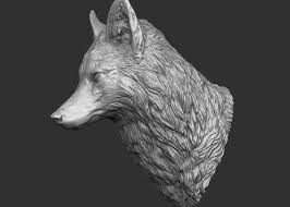 Fox Head Realistic 3d Model Turbosquid 1290567 In 2020 3d Model Fox Fox Head