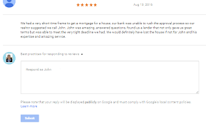 Tamiahvlogs4you google review i wanna thank the approval team for getting me into my brand new chevy cruze 2017. How To Respond To Google My Business Reviews