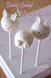Pin By Little Miss Alba On Easter Easter Bunny Cake Pops Bunny Cake Pops Cake Pop Tutorial