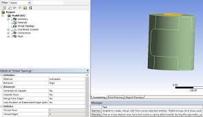 Send it to designers using the button in the right upper corner. Virtual Faces Merging Problem Ansys Learning Forum