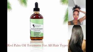 It is richly nutritious that helps to keep the scalp healthy and free of scalp diseases. Red Palm Oil Superfood Oil Treatment For All Hair Types Red Palm Oil Benefits For Hair Youtube