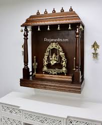 Pooja Mandirs Usa Vishaka Collection Wall Hanging Mandirs Pooja Room Design Small Living Room Design Pooja Room Door Design