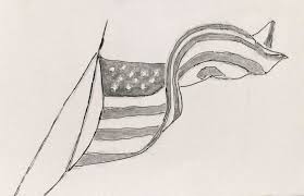 Daily Drawing No 180 Flying The Flag Just Draw One Thing Today Daily Drawing Drawings Drawing Exercises
