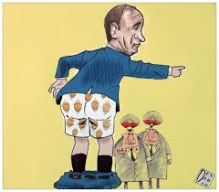 In russland kommt es momentan immer wieder zu protesten und demonstrationen. Veleno Negli Slip By Christi Politics Cartoon Toonpool