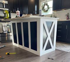 Shop for kitchen cabinet cover panels online at target. Make Your Kitchen Island Look Custom For 36 Come Stay Awhile Modern Farmhouse Style Decor Diy
