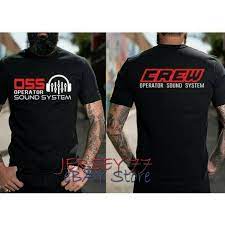Baju lengan panjang maupun pendek. Kaos Sound System Operator Baju Crew Shopee Indonesia