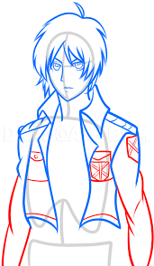 Female illustration, beauty parlour wall decal barbershop hairdresser, invisible woman, . How To Draw Eren From Attack On Titan Eren Yeager Step By Step Drawing Guide By Dawn Dragoart Com