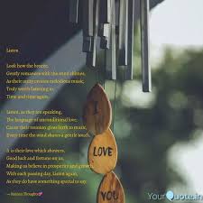 Let me make known to you another aspect of me. Best Windchimes Quotes Status Shayari Poetry Thoughts Yourquote