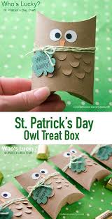 The countdown to saint patrick's day has begun! St Patrick S Day Paper Crafts And Printables St Patrick S Day Crafts St Patricks Day Crafts For Kids Owl Treats