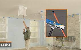 While some appreciate the finish, others removing asbestos should be only be done by a certified asbestos abatement contractor. How To Remove Popcorn Ceilings The Home Depot