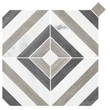 Portland direct tile & marble offers a wide selection of colors like white, beige, cream, black, blue, brown, tan and grey, so there's a color that will coordinate with your room's decor. Montauk Dark Grey Stone Mosaic Wall And Floor Tile 13 X 13 In The Tile Shop