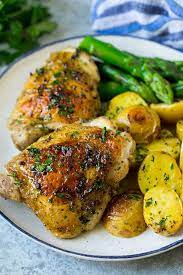 Salt the chicken a few hours before you plan to. Greek Chicken And Potatoes Dinner At The Zoo