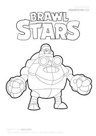 Brawl stars to szalona gra wieloosobowa dla twórców clash of clans, clash royale i boom beach. Brawl Stars Coloring Pages Robo Mike Coloring And Drawing