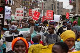 Busia, vihiga, kisii, nyamira, kakamega, kericho, bomet, bungoma, trans nzoia,. They Have Killed Us More Than Corona Kenyans Protest Against Police Brutality Global Development The Guardian