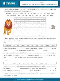 Maybe you would like to learn more about one of these? 2 The Lion And The Mouse Interactive Worksheet Morphology Linguistic Typology