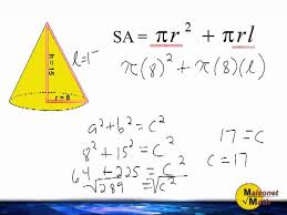 Here you will taught how to find the radius of a cone if the question gives the height and volume. Surface Area Of A Cone Slant Height Not Given Youtube