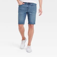 Three to five inches inseam bermudas: Mens Denim Shorts Target