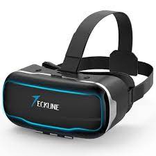 Amazon.co.jp: TECKLINE VR Goggles for Smartphones, Head Mount Display, 3D  Glasses, DMM, VR Videos, PMMA Aspherical Optical Lens, 1080P, 120° Viewing  Angle, Focal Length & Interpupillary Distance Adjustable, Farsighted/  Myopia, Elastic Headband,