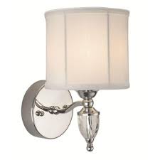 Waterton Collection 1 Light Chrome Wall Sconce Sconces Wall Sconces Living Room Bathroom Sconces