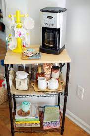 Our Little Coffee Station Love Lola A Life Style Blog Apartment Decor Apartment Chic Home Decor