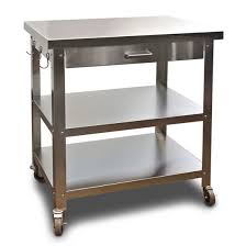 In modern design, kitchen island also become subject for interior designer to experiment. Kitchen Islands Danver Commercial Mobile Kitchen Carts Cocina Kitchen Carts C27181 C30221 C27180 And C30220 Kitchensource Com