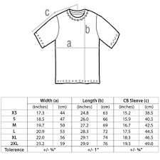 Size Chart T Shirt Champion Bedowntowndaytona Com